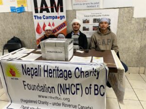 NHCF Fundraising Campaign in Gurdwara