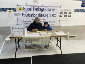 NHCF Fundraising Campaign in Gurdwara